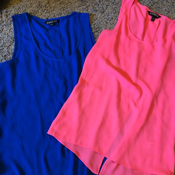 Two Express Sleeveless Blouses, Size Small - Picture 6 of 7